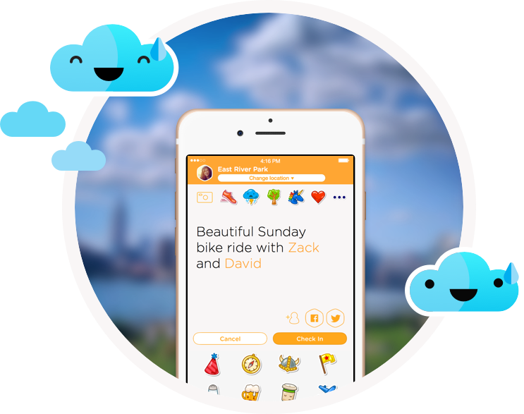 Swarm screenshot for iPhone